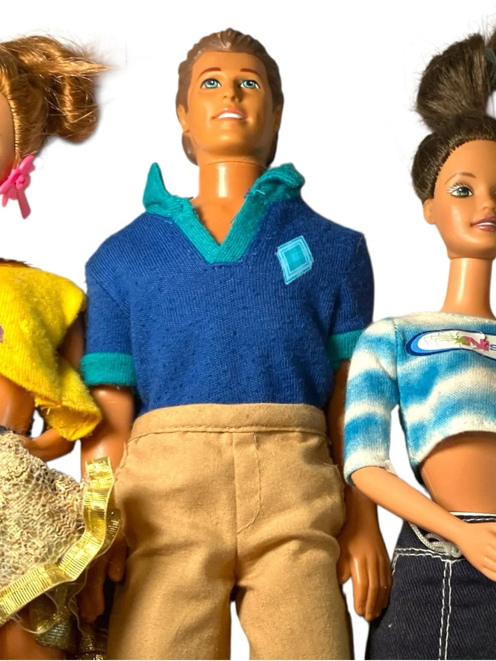 Vintage Barbie Ken Doll Lot 90s Y2K Mattel Nsync Outfits As Is